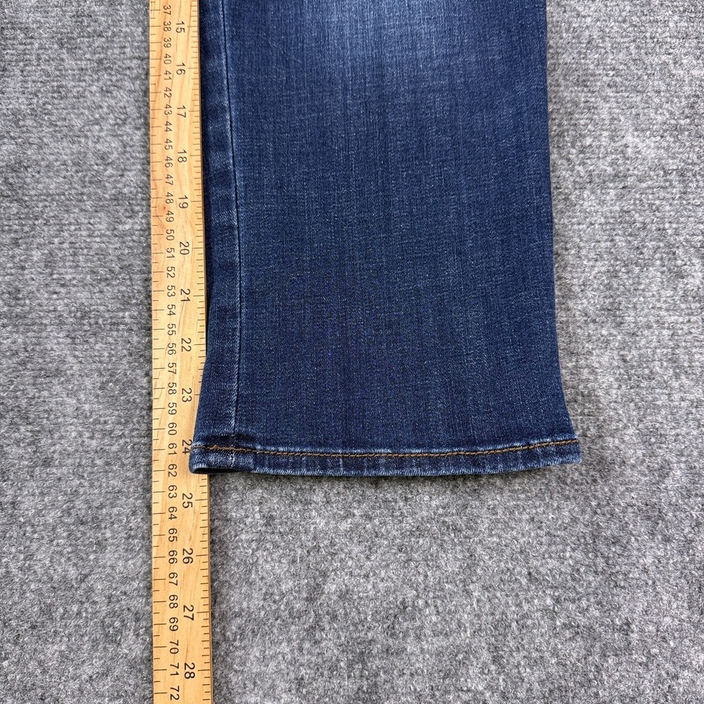 Chicos So Slimming Girlfriend Slim Leg Crop Jean US Size 14P 2.5P Mid Rise Denim - Picture 16 of 16